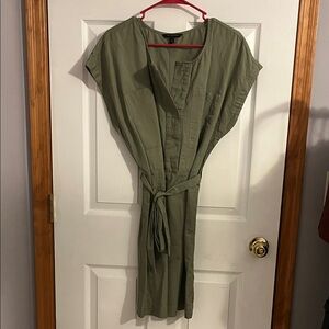 Banana Republic Sage Green Dress
